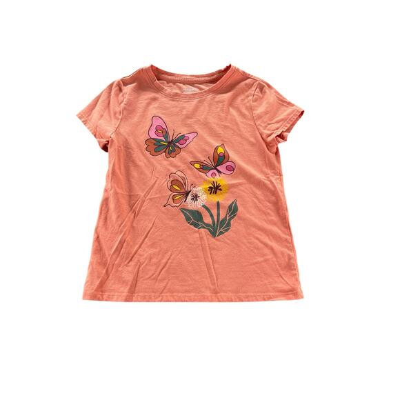 Cat & Jack Girls Black White Set of 2 T-Shirt Bundle Youth Size Medium 8 - Picture 4 of 5